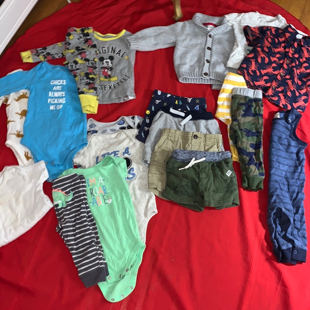 Boy Size 3-9 Months (20 Pieces+)